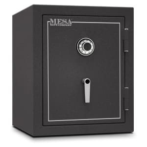 308-MBF2620CHGRY 4 cu ft Burglary Fireproof Safe w/ Combination Lock