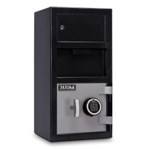 308-MFL2014EOLKBLKGR 1 1/2 cu ft 2 Compartment Drop Safe w/ Electronic Lock
