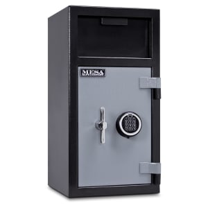 308-MFL2714EILKBLKGR 1.3 cu ft 2 Compartment Drop Safe w/ Electronic Lock