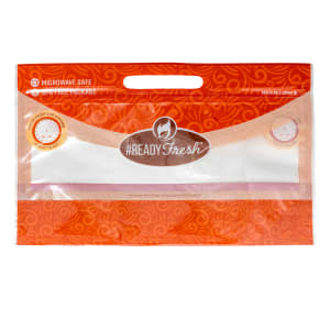 909-ROT13855 #ReadyFresh® Bottom Gusset Grab-N-Go Rotisserie Chicken Pouch - 8" x 12 3/4" x 5 1/2"