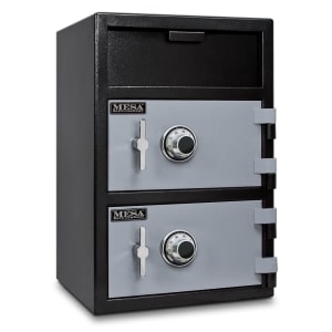 308-MFL3020ECBLKGR 3.6 cu ft 2 Compartment Drop Safe w/ Combination Lock