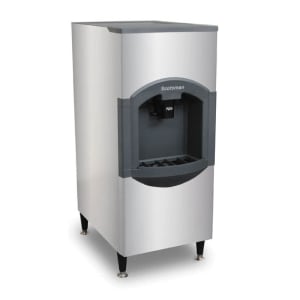 044-HD22B1H Floor Model Cube Ice Dispenser - 120 lb Storage, Bucket Fill, 115v