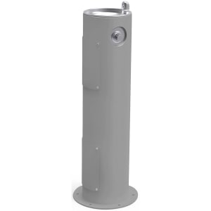 189-LK4400FRKGRY Outdoor Pedestal Drinking Fountain - Non Refrigerated, Freeze Resistant, Gray