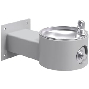 189-LK4405FRKGRY Wall Mount Outdoor Drinking Fountain - Non Refrigerated, Freeze Resistant, Gray