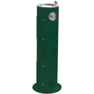 189-LK4400FRKEVG Outdoor Pedestal Drinking Fountain - Non Refrigerated, Freeze Resistant, Evergre...