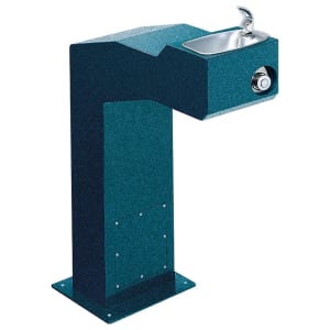 189-7604710216 Outdoor Pedestal Drinking Fountain - Freeze Resistant, Non Refrigerated, Non Filte...