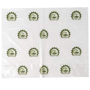 909-P10F12094BGLTC Printed Lettuce Bag - 12" x 9 3/4", Poly