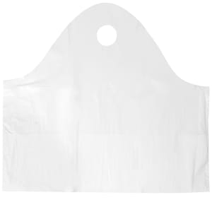 909-TO242011 Poly Take-Out Bag w/ Handles - 24" x 20" x 11", White