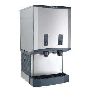 044-HID540AB1 500 lb Countertop Nugget Ice & Water Dispenser - 40 lb Storage, Cup Fill, Push-...