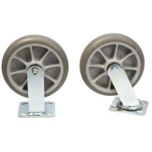 607-NP4G8 8" Semi Pneumatic Wheels For Full Size Bellman's Carts, Gray