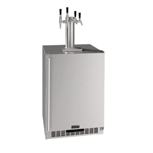 663-UCDE224ESS03A 23 5/8" Draft Coffee/Beer/Wine Dispenser - (1) Tower, (4) Taps, 115v
