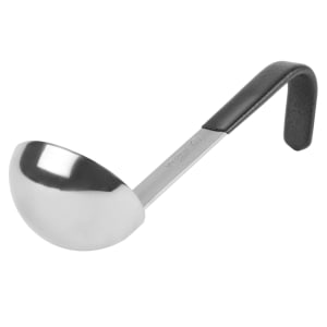 175-4971520 1 1/2 oz Jacob's Pride® Collection Ladle - Stainless Steel, Black Kool-Touch® Ha...