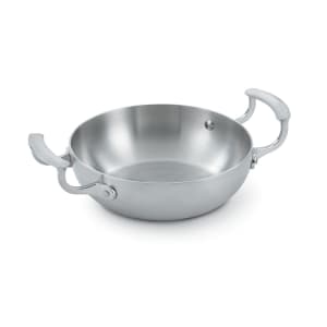 175-49417 8" Miramar® Stainless Steel Display Cookware French Omelet Pan w/ Loop Handles - I...