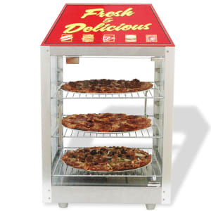 080-51040 16"W Pass Thru Heated Pizza Merchandiser, 120v