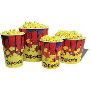 080-41470 170 oz Popcorn Tub - 7 1/2"W x 10"H