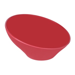701-M115CBR 2 qt Round Melamine Serving Bowl, Cranberry