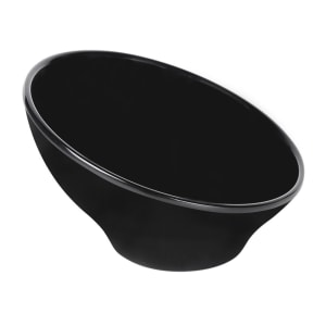701-M75B 18 oz Round Melamine Bowl, Black