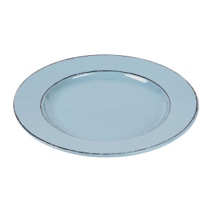 701-D1025TCB 10 1/2" Round Melamine Dinner Plate, Cameo Blue