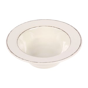 701-DB6TV 10 oz Round Melamine Bowl, Vanilla