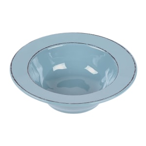 701-DB8TCB 18 oz Round Melamine Bowl, Cameo Blue