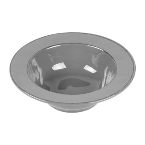701-DB8TG 18 oz Round Melamine Bowl, Gray