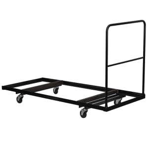 916-NGDY3072 Folding Table Dolly w/ (10) 72"W x 30"D Folding Table Capacity - Steel, Black