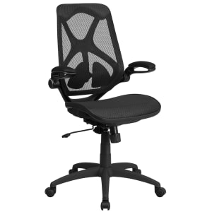 916-HL0013T Swivel Office Chair w/ High Back - Black Mesh Back & Seat