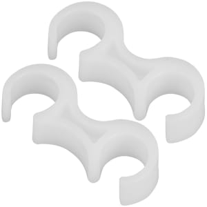 916-LE3WHTGANG Ganging Clip for LE-L-3-WHITE-GG, LE-L-4-WHITE-GG, & Y-L-9-WH-GG - Plastic, White