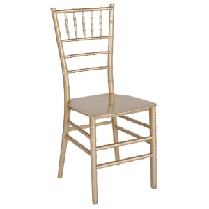 916-LEGLDM Stacking Chiavari Chair - Polycarbonate, Gold