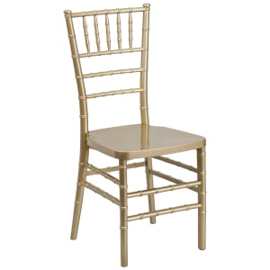916-LEGOLDGG Stacking Chiavari Chair - Polycarbonate, Gold