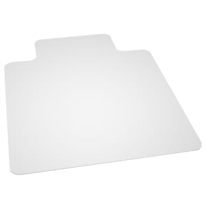 916-MAT131858 Chair Mat w/ Lip for Hard Floors - 36"W x 48"D, Vinyl, Clear