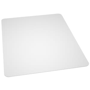916-MAT131820 Chair Mat for Hard Floors - 36"W x 48"D, Vinyl, Clear