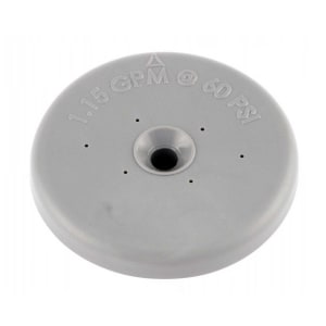 064-00112145 2 1/8" Spray Valve Face - Plastic, Gray