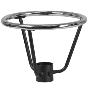 916-XDG301753 16" Foot Ring for 3 1/4" Bar Height Table Base Column, Chrome