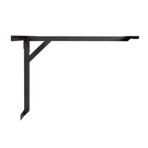 750-CL2626281A Wall Mount Cantilever Table Base - 26" x 26", Steel, Black