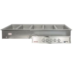 439-MOD500TD Drop-In Hot Food Well w/ (5) Full Size Pan Capacity, 208-240v/1ph/3ph