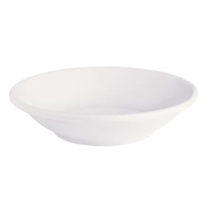 284-PA1101703024 4 2/5 oz Round Actualite Monkey Dish - Porcelain, Bright White