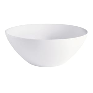 284-PA1101527512 57 1/2 oz Round Actualite Salad Bowl - Porcelain, Bright White