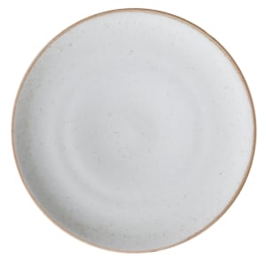284-PA1605711724 7" Round Artisan Plate - Porcelain, Beige