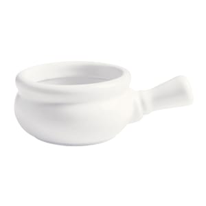 284-PA1101908812 10 7/10 oz Round Actualite French Onion Soup Bowl - Porcelain, Bright White