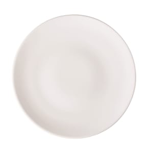 284-PA1101711724 7" Round Artisan Plate - Porcelain, Bright White