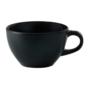284-PP1941904424 8 4/5 oz Cosmos Pluto Tea Cup - Porcelain, Black