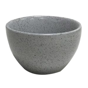 284-PP1944904524 8 4/5 oz Round Cosmos Moon Bouillon Cup - Porcelain, Speckled Gray