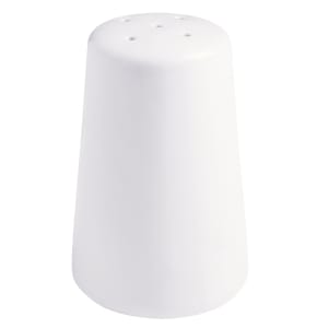 284-PA1101709812 2 1/2 oz Salt Shaker - Porcelain, 3 1/4"H