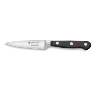 618-406679 3 1/2" Paring Knife - Straight Edge, Full Tang, Forged