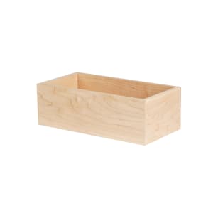 151-22314471 Rectangular Display Box - 9"L x 6"W x 4"H, Maple Wood