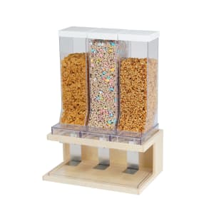 151-22355371 Countertop Acrylic Cereal Dispenser, (3) Hoppers, 17 1/2" x 12" x 24"