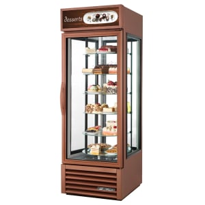 598-G4SM23RGSLD 27 1/2" Self Service Bakery Display Case w/ Straight Glass - (6) Levels, Copper, 115v