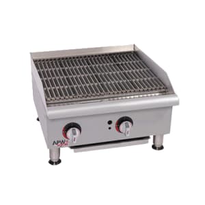 011-GCRB48SNG 48" Gas CharRock Broiler w/ Cast Iron Grates, Natural Gas