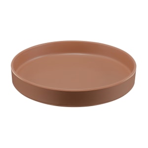 151-2201710109 10" Round Melamine Hudson Plate, Terra Cotta